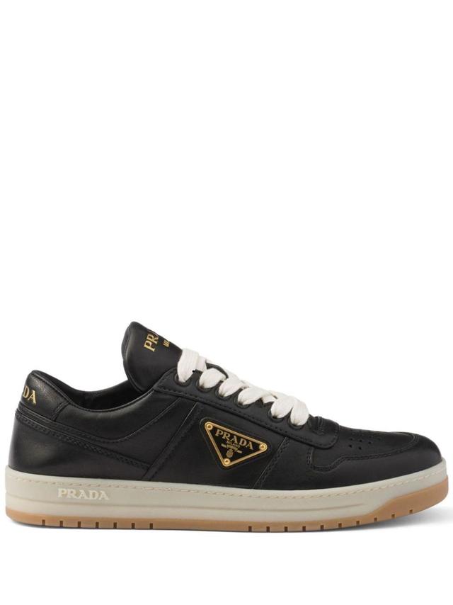 Downtown Leather Sneaker In Black Product Image