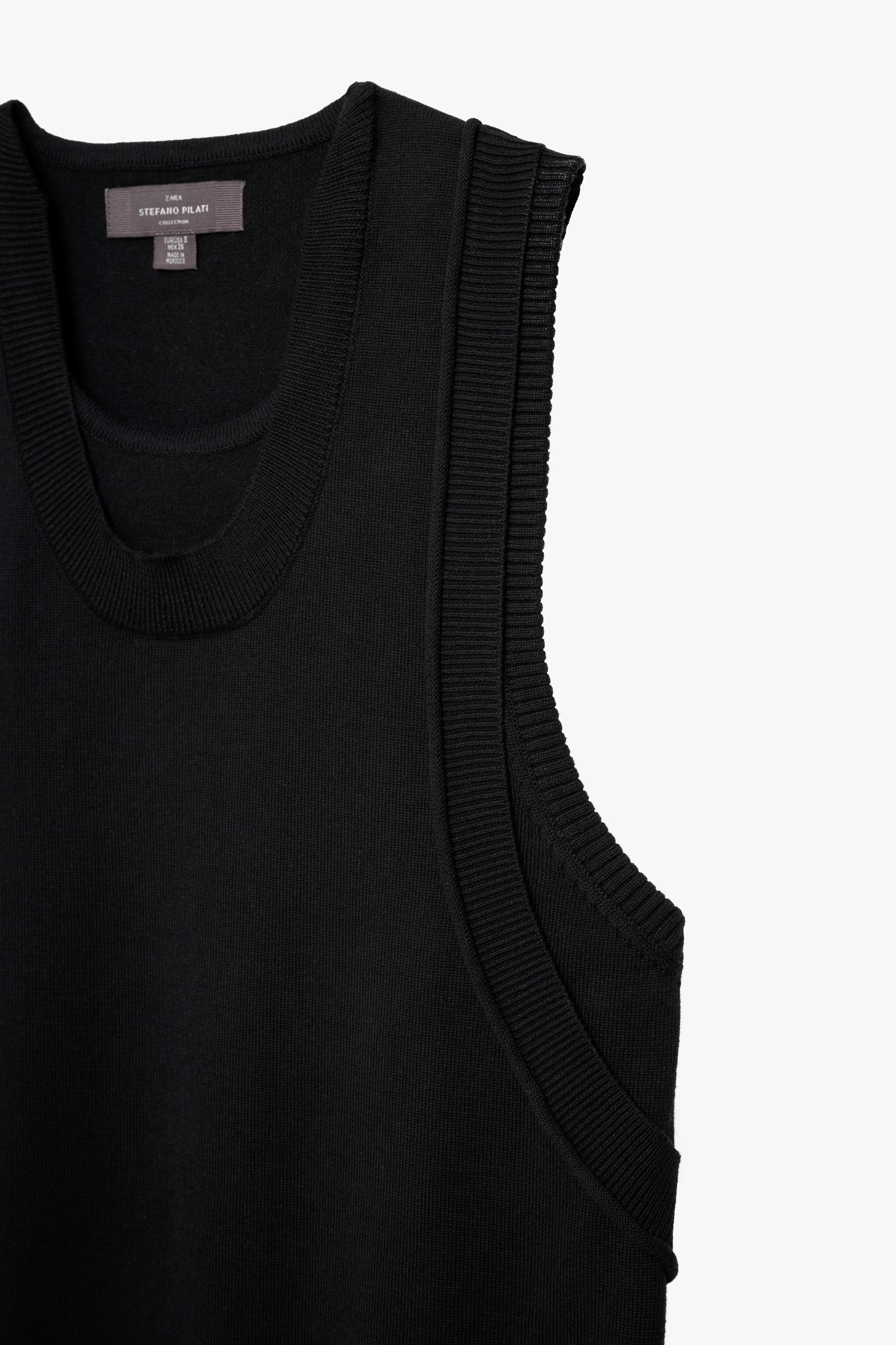 KNIT VEST X STEFANO PILATI Product Image