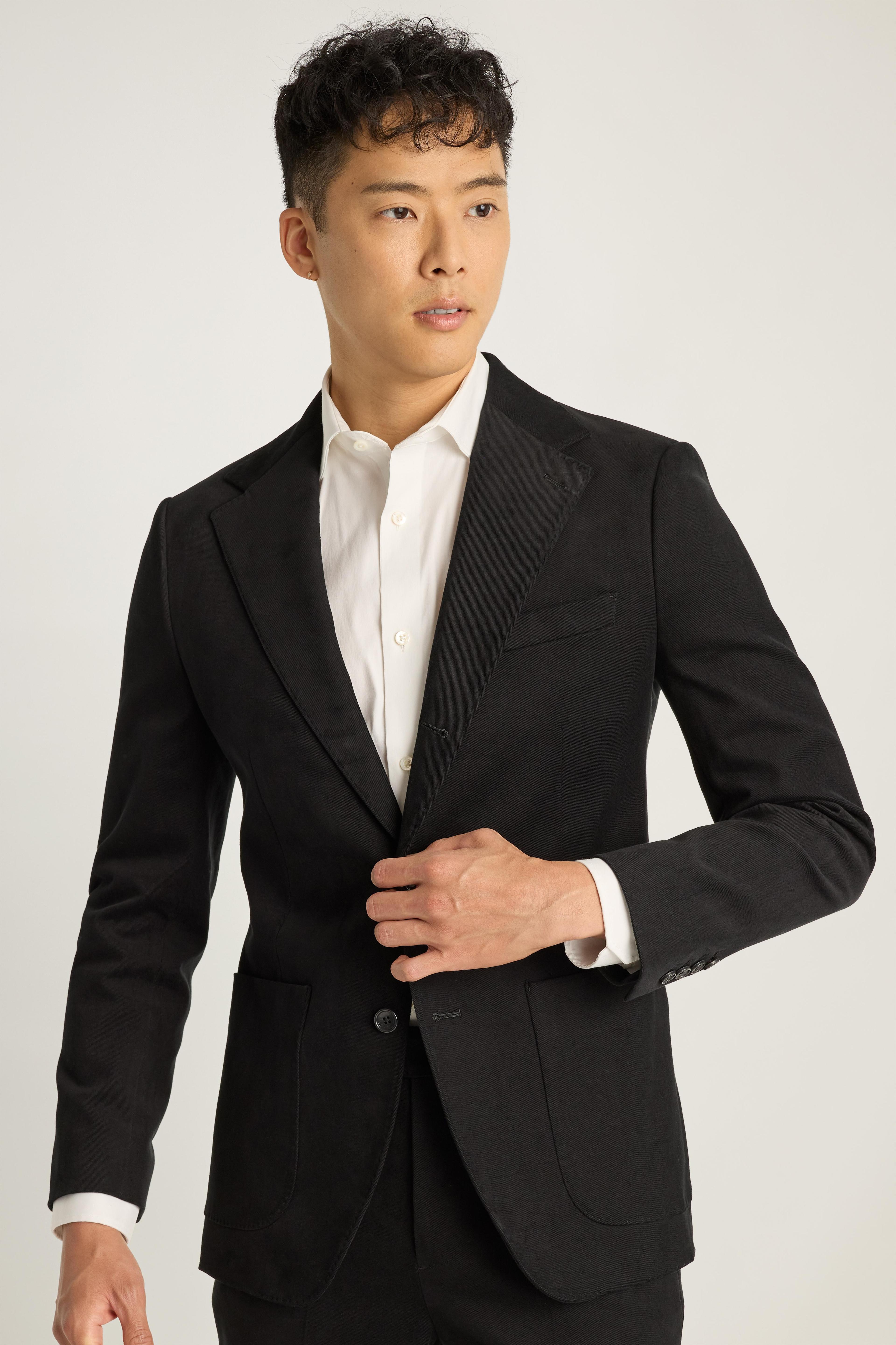 Jetsetter Italian Brushed Cotton Blazer Product Image