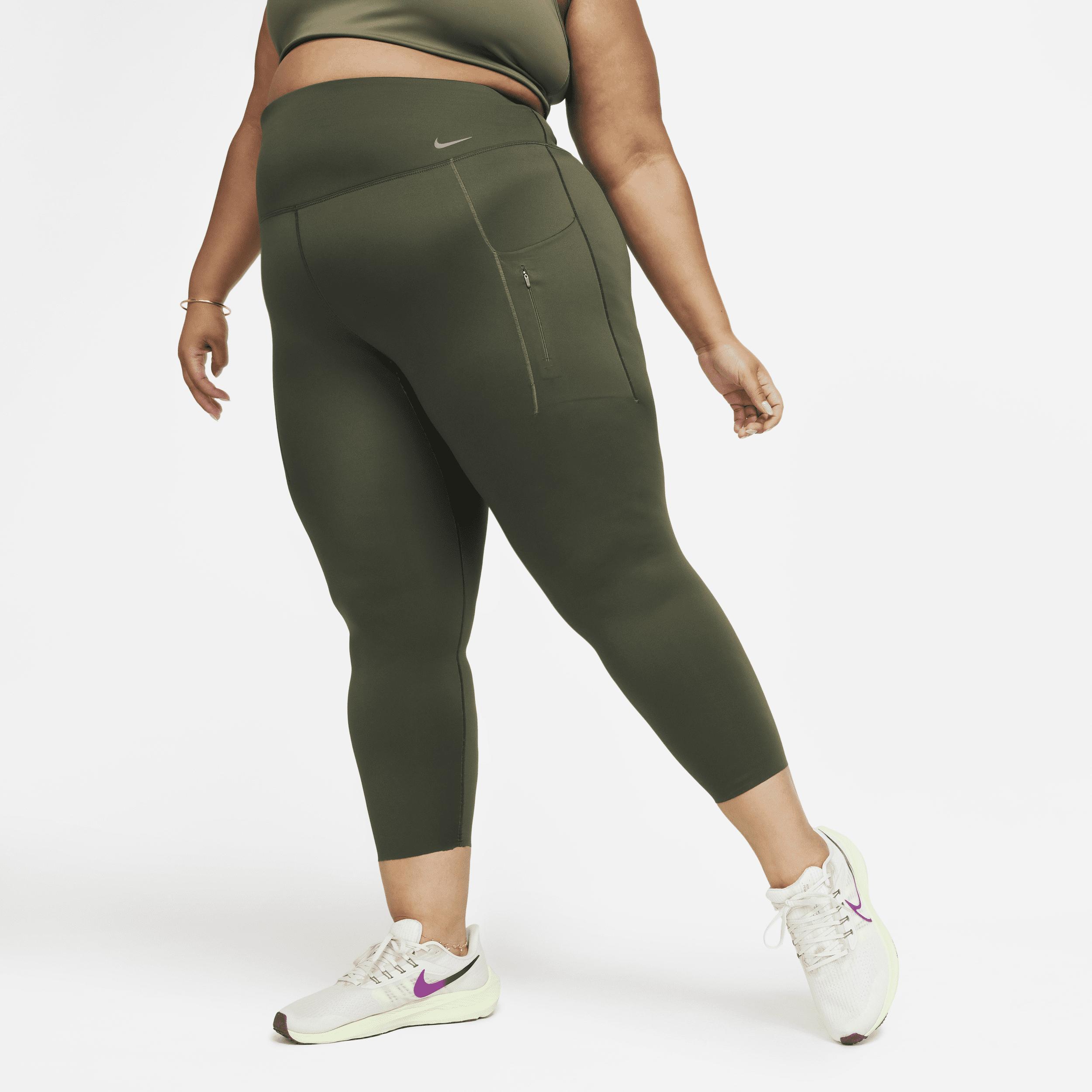 Nike Women's Go Firm-Support High-Waisted 7/8 Leggings with Pockets (Plus Size) Product Image