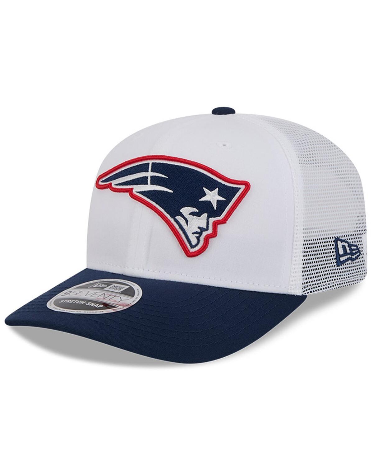 New Era Mens White New England Patriots 2024 Nfl Training Camp 9SEVENTY Trucker Hat - White Product Image