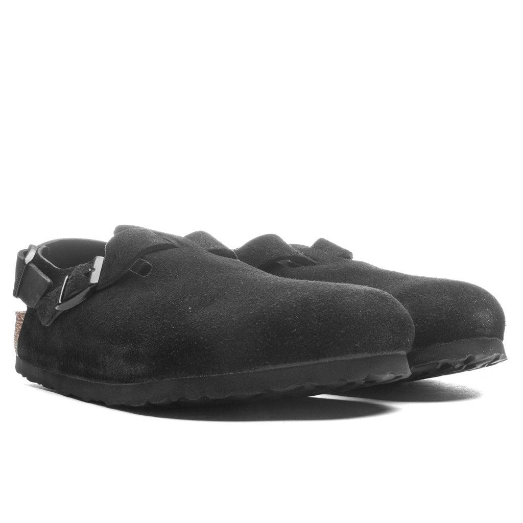 Wide Tokio Suede Leather - Black Male Product Image