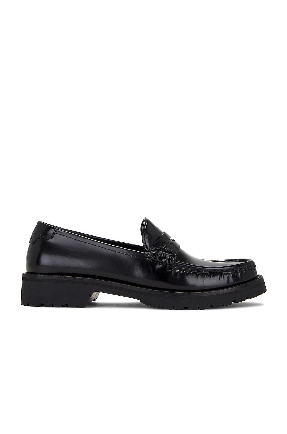 Saint Laurent Loafer in Nero - Black. Size 44 (also in 41, 42, 43, 45). Product Image