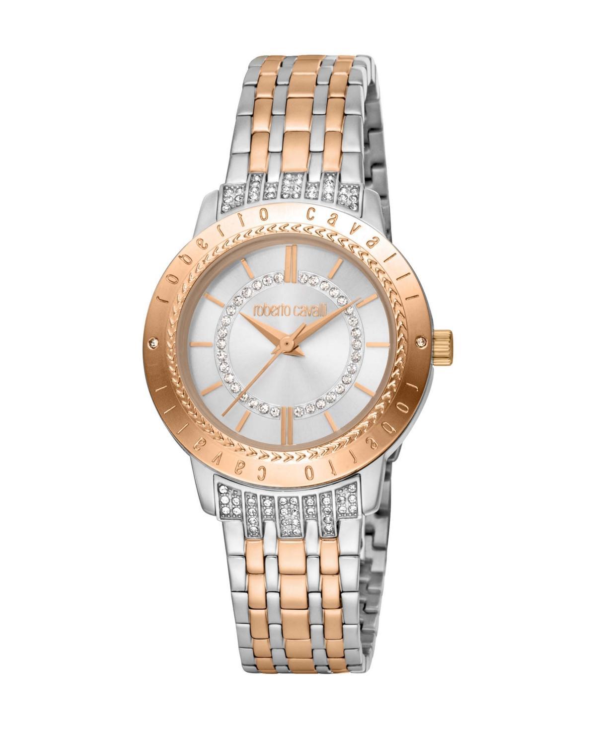 Roberto Cavalli Womens Quartz Two-tone Stainless Steel Watch 32mm Product Image