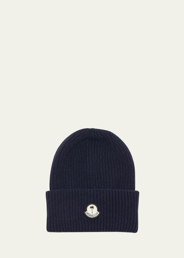 Moncler Genius x Palm Angels Beanie in Yellow Product Image