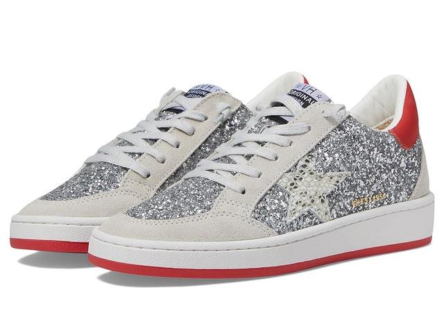 Vintage Havana Denisse Glitter Lace Up Sneakers Product Image