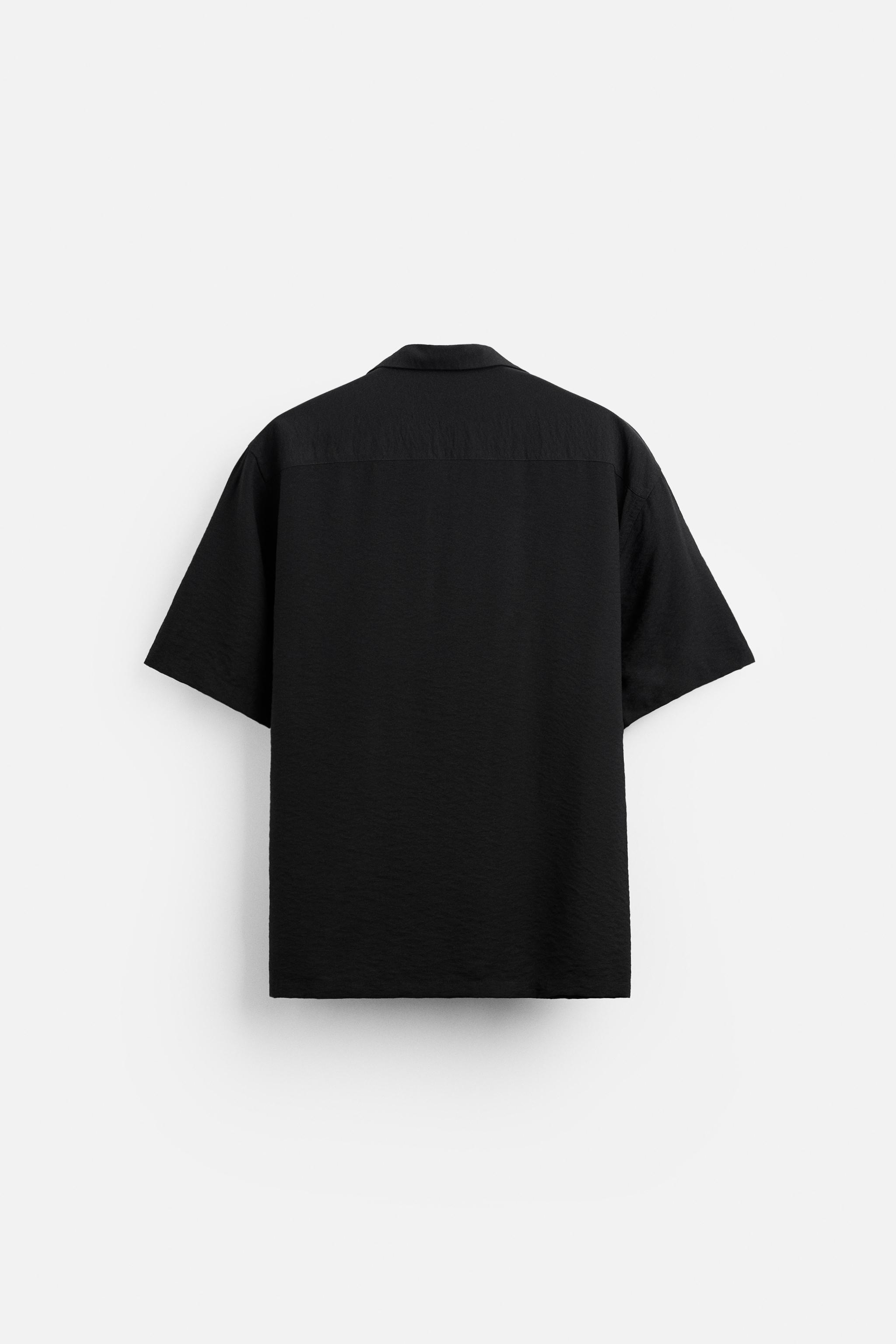 STRUCTURED VISCOSE BLEND SHIRT Product Image