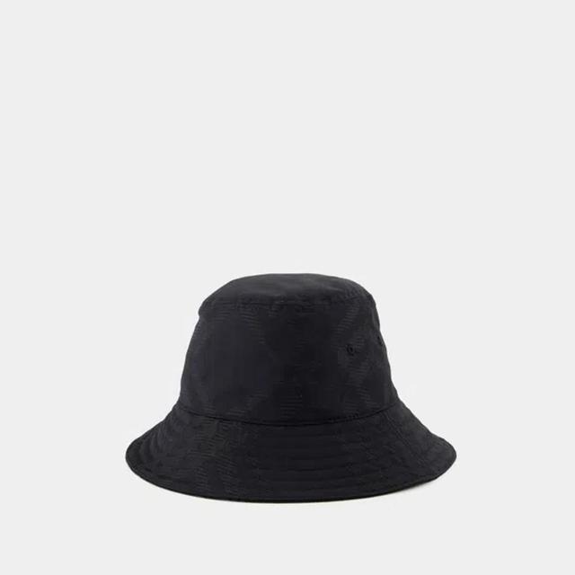 BURBERRY Tonal Bias Buket Hat In Black Product Image