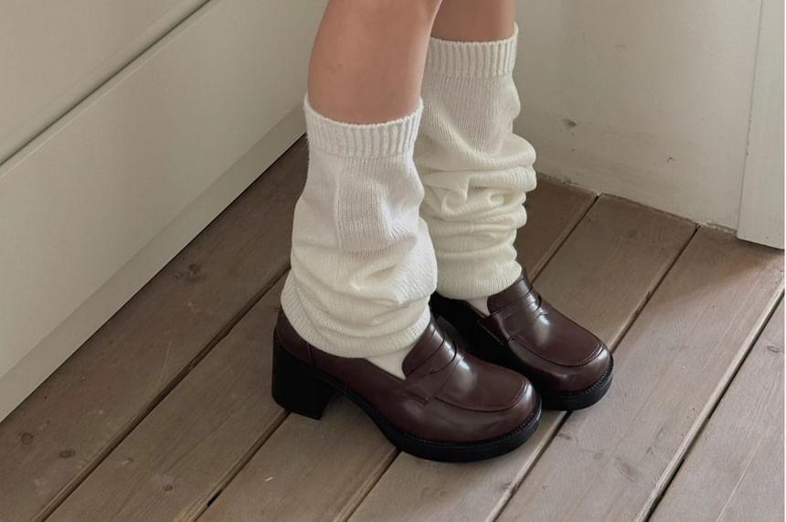 Plain Puff Socks Product Image