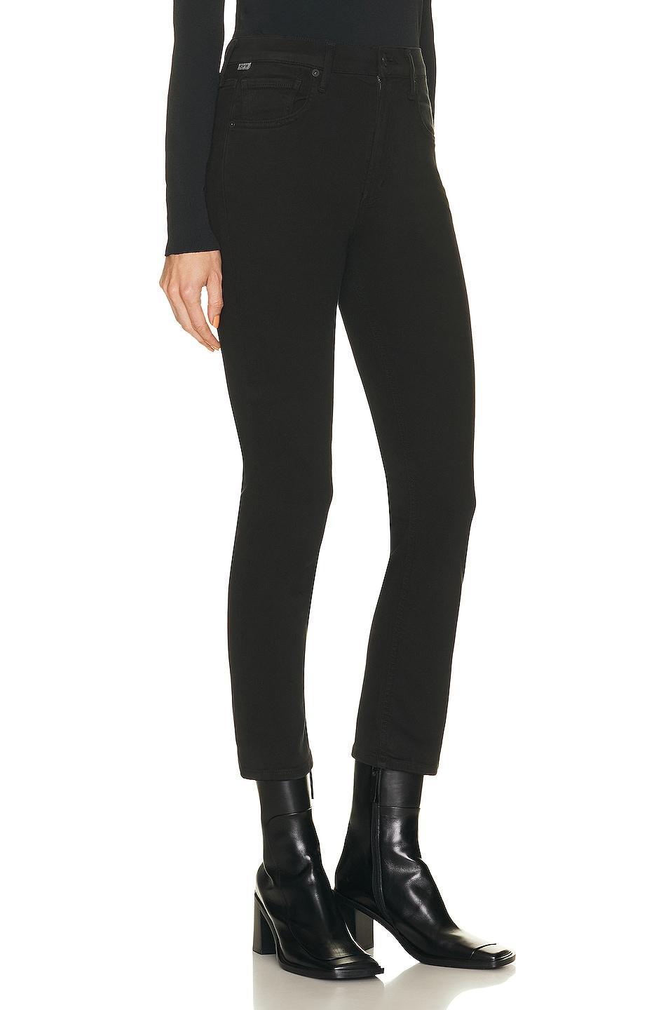 Citizens of Humanity Jolene High Rise Vintage Slim in Black. Size 26. Product Image