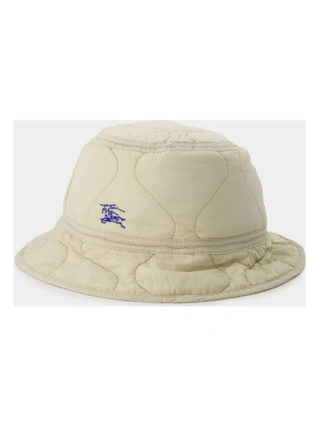 BURBERRY Quilted Bucket Hat In Beige Product Image