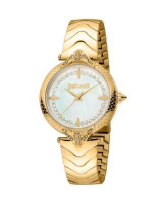 Just Cavalli Womens Snake Mother Of Pearl Dial Watch Jc1l238m0065 Product Image