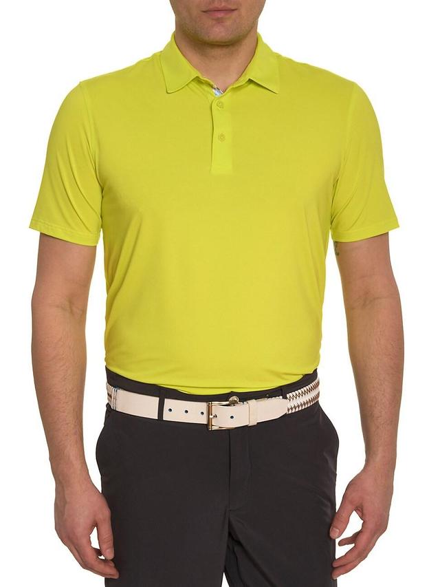 Mens Axelsen Knit Polo Shirt Product Image