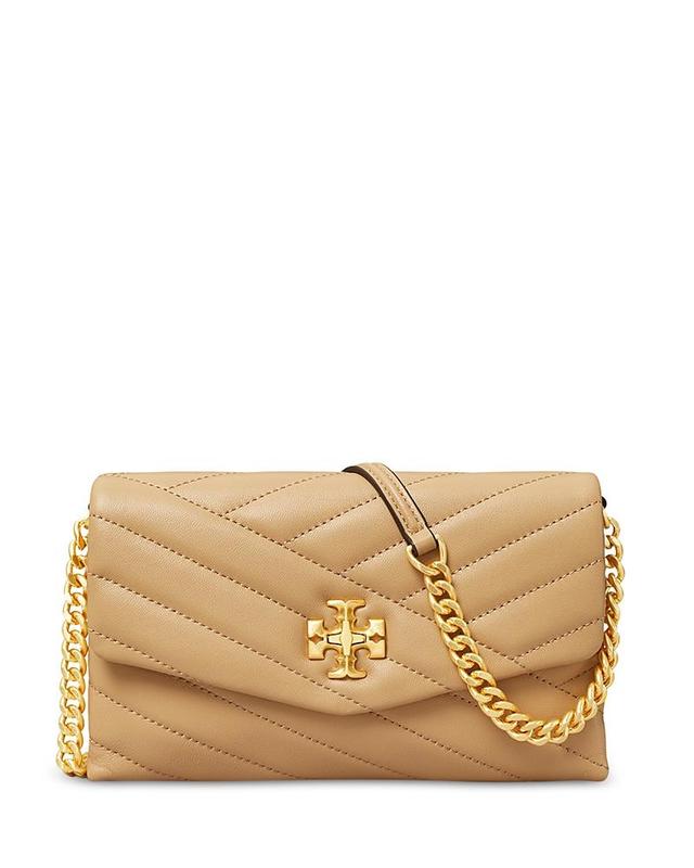 Tory Burch Kira Chevron Quilted Leather Wallet on a Chain Product Image