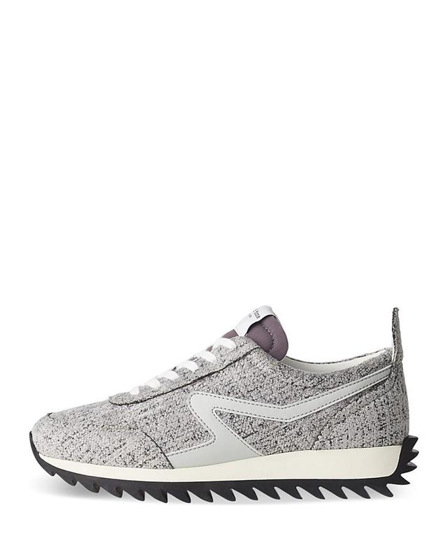 rag & bone Womens Retro Runner Chenille Slip On Sneakers Product Image