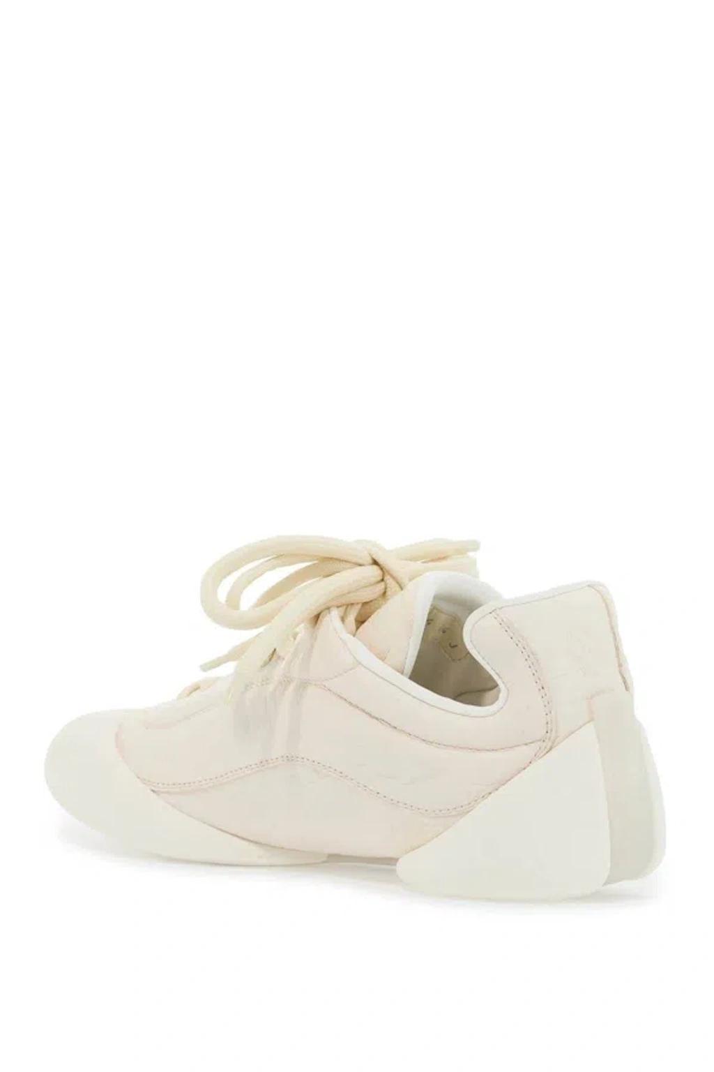 Flexion Leather Sneakers In Off White Product Image