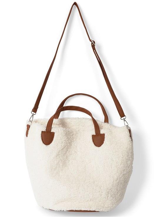 Sherpa Faux-Leather Bag Product Image