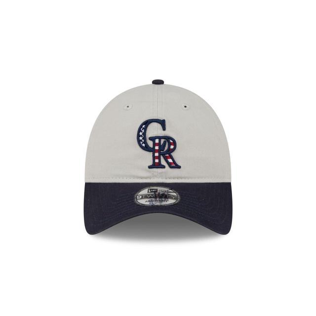 Colorado Rockies Independence Day 2024 9TWENTY Adjustable Hat Male Product Image