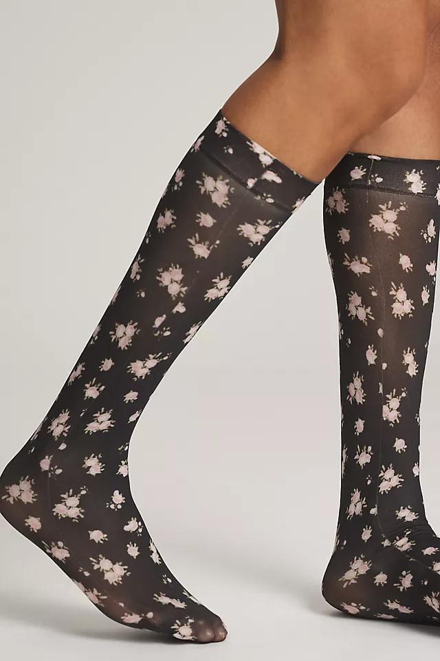 For Love & Lemons Floral Knee-High Socks Product Image