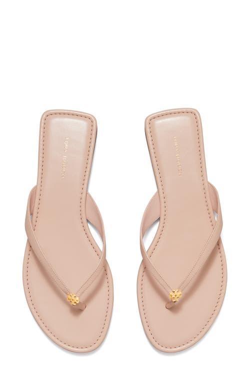 Womens Classic Caprine Leather Flip Flops Product Image