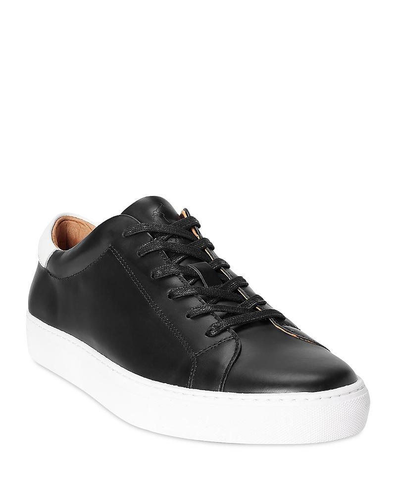 Polo Ralph Lauren Jermain Sneakers (Black) Men's Shoes Product Image