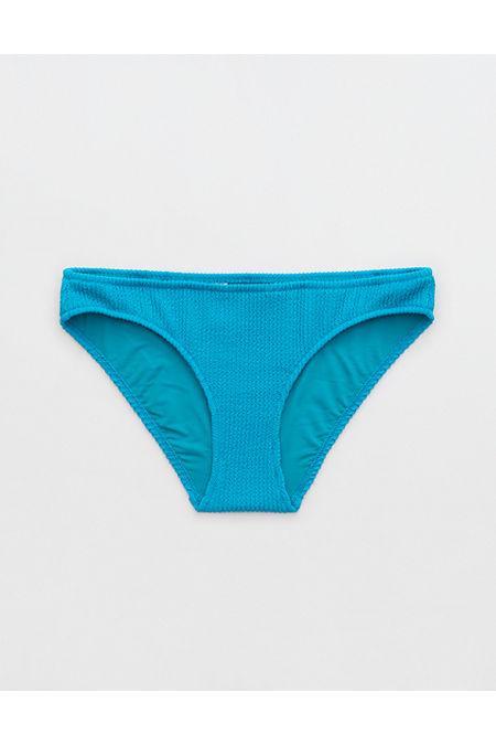 Aerie Crinkle Full Coverage Bikini Bottom Women's Product Image