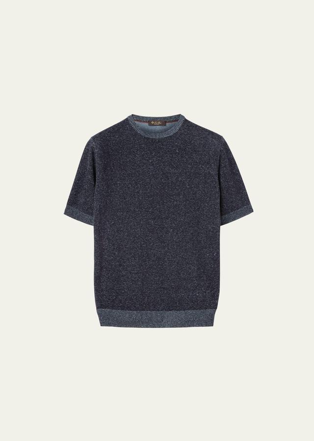 Mens Wabi Short-Sleeve Crewneck Sweater Product Image