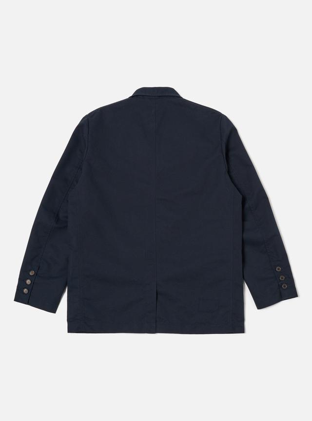 Universal Works Capitol Jacket in Navy Brushed Polytech Product Image