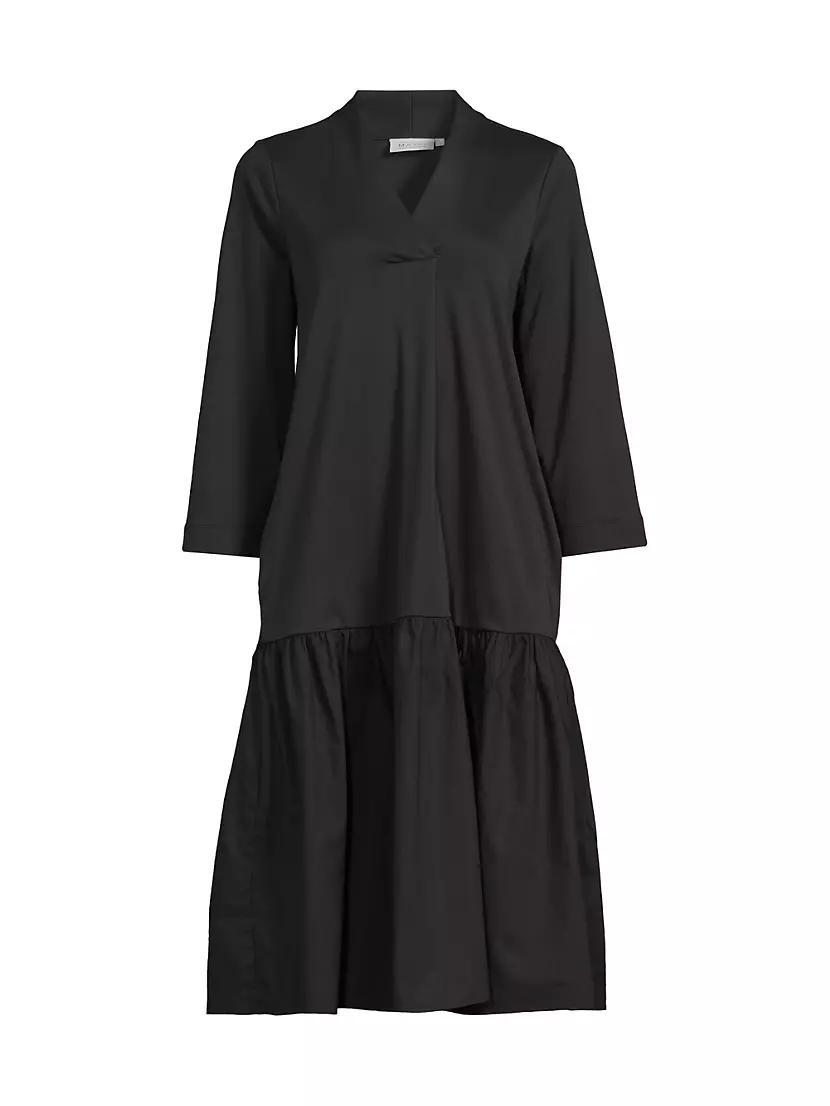 Womens Nevea Poplin Midi-Dress Product Image