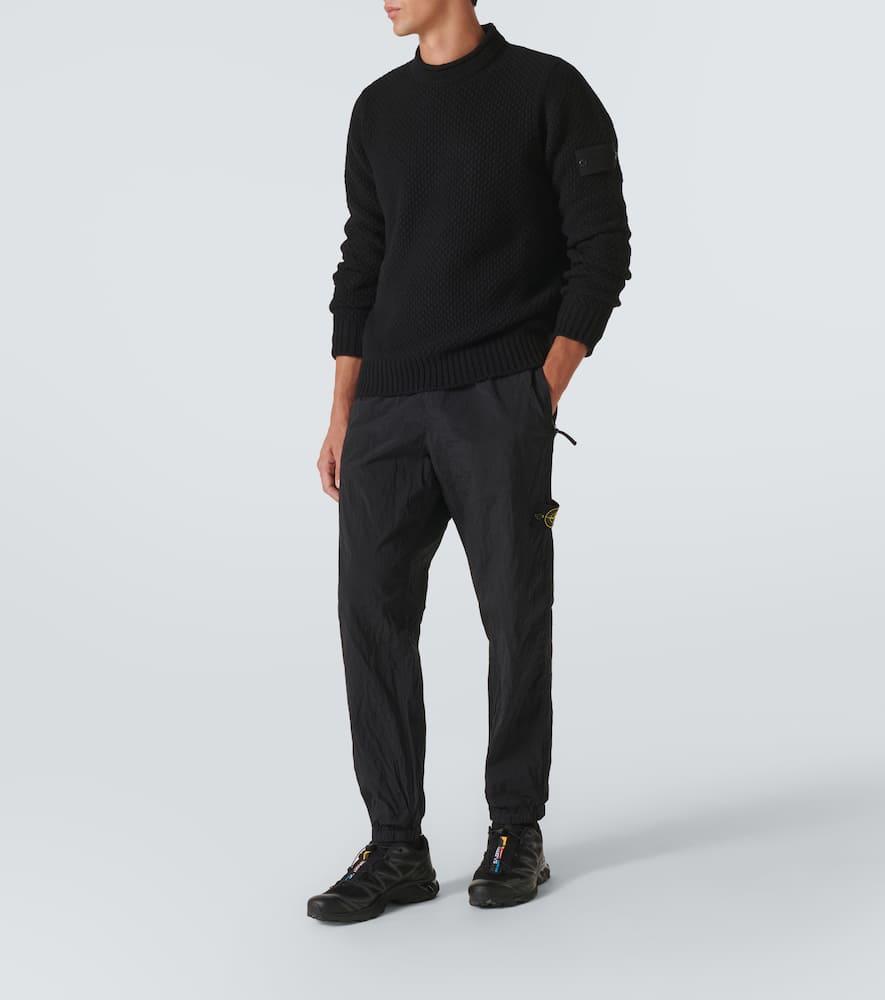 STONE ISLAND Sweater In Black Product Image