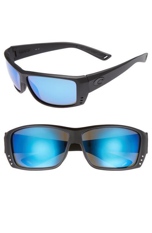 Costa Mens Fantail Pro 580g 60mm Polarized Wrap Sunglasses Product Image