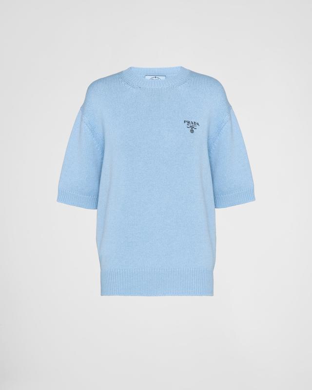 Cashmere crew-neck sweater Product Image