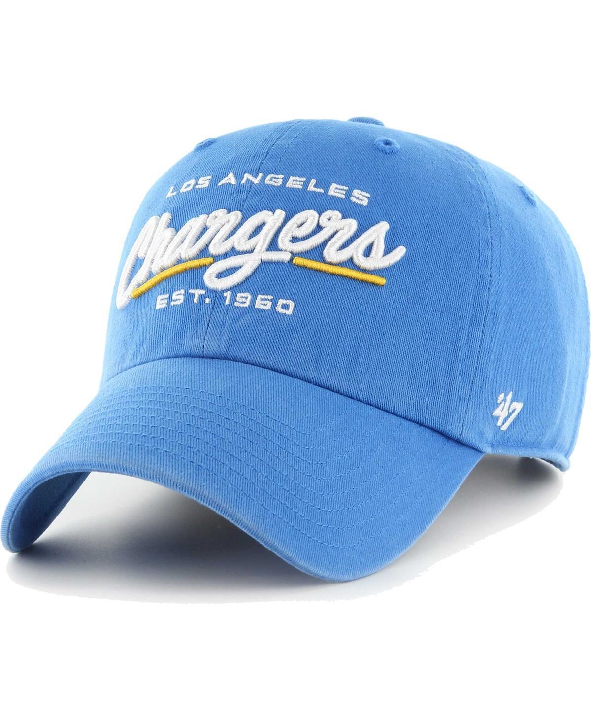 Womens 47 Brand Powder Blue Los Angeles Chargers Sidney Clean Up Adjustable Hat Product Image