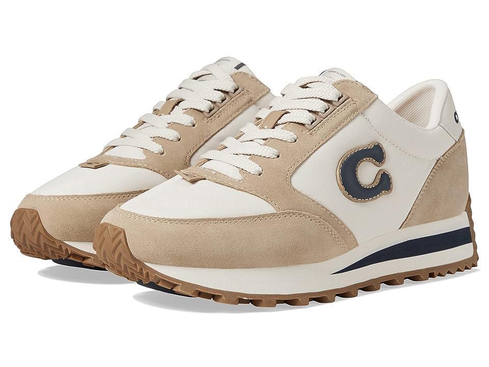 COACH Runner Sneaker (Chalk/Midnight Navy) Women's Shoes Product Image