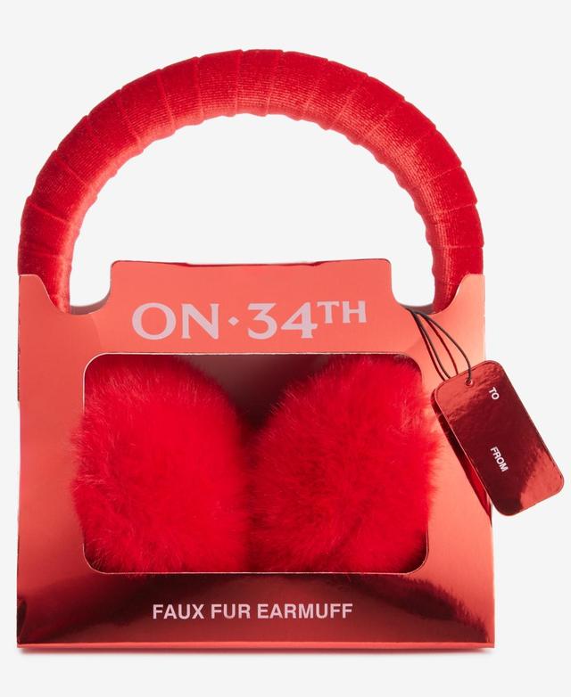 On 34th Womens Boxed Faux-Fur Earmuffs, Created for Macys Product Image