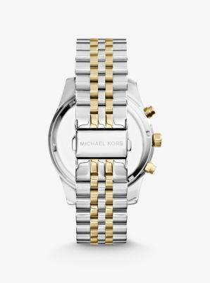 Oversized Pavé Logo -Tone Watch Product Image