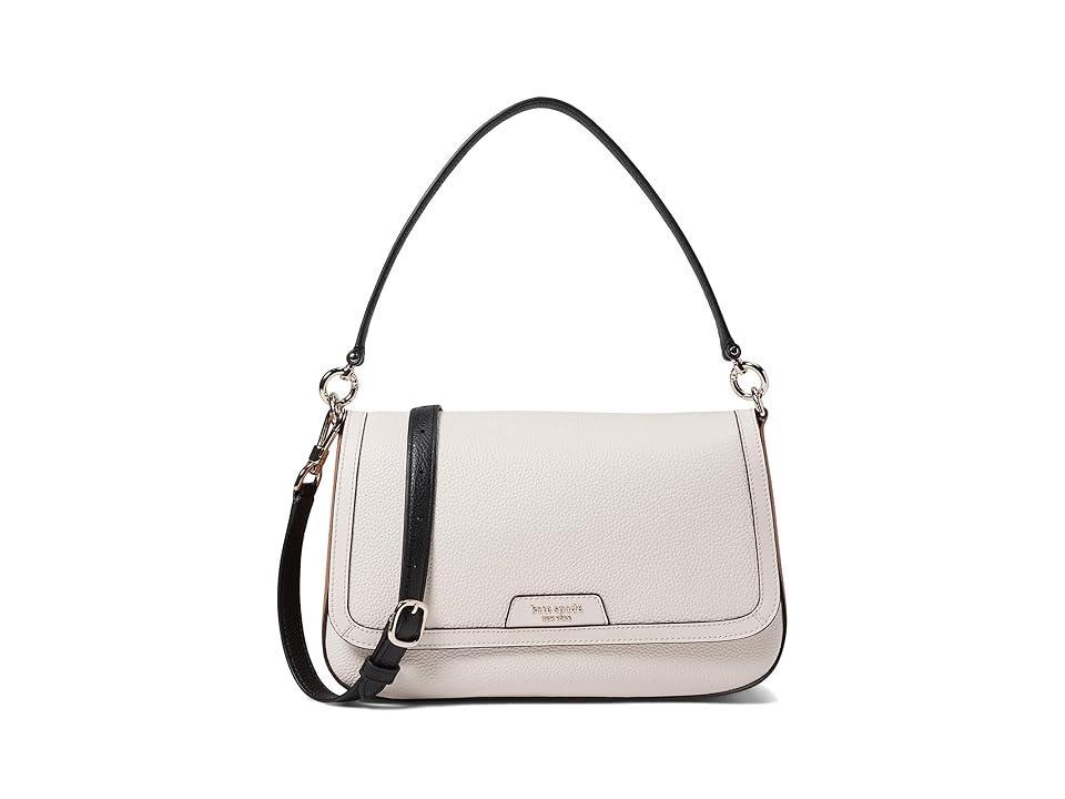 Womens Hudson Colorblocked Leather Shoulder Bag Product Image