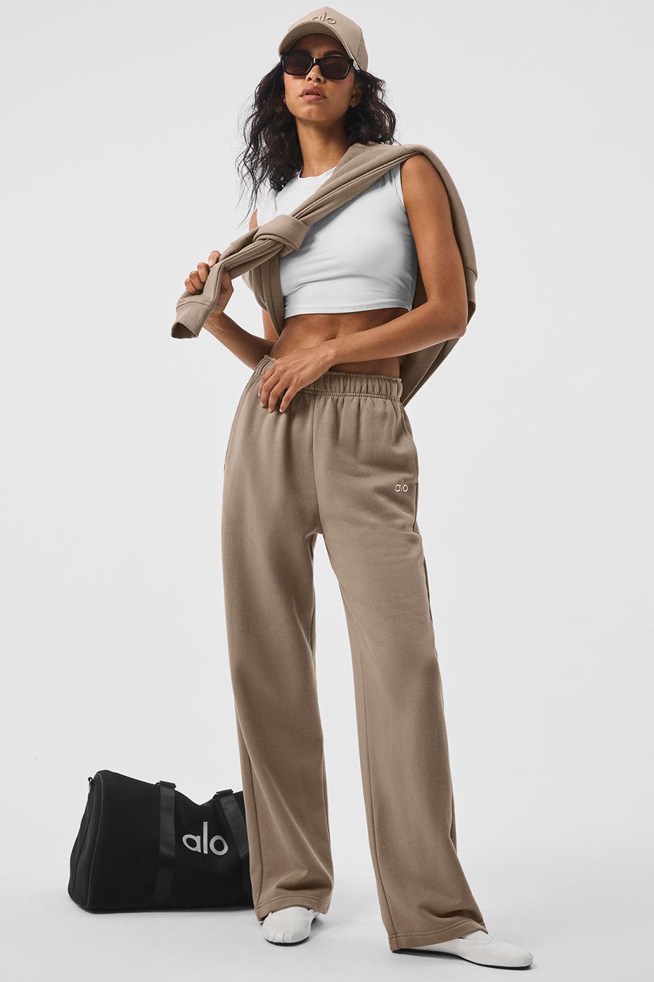 Accolade Straight Leg Sweatpant - Gravel Female Product Image