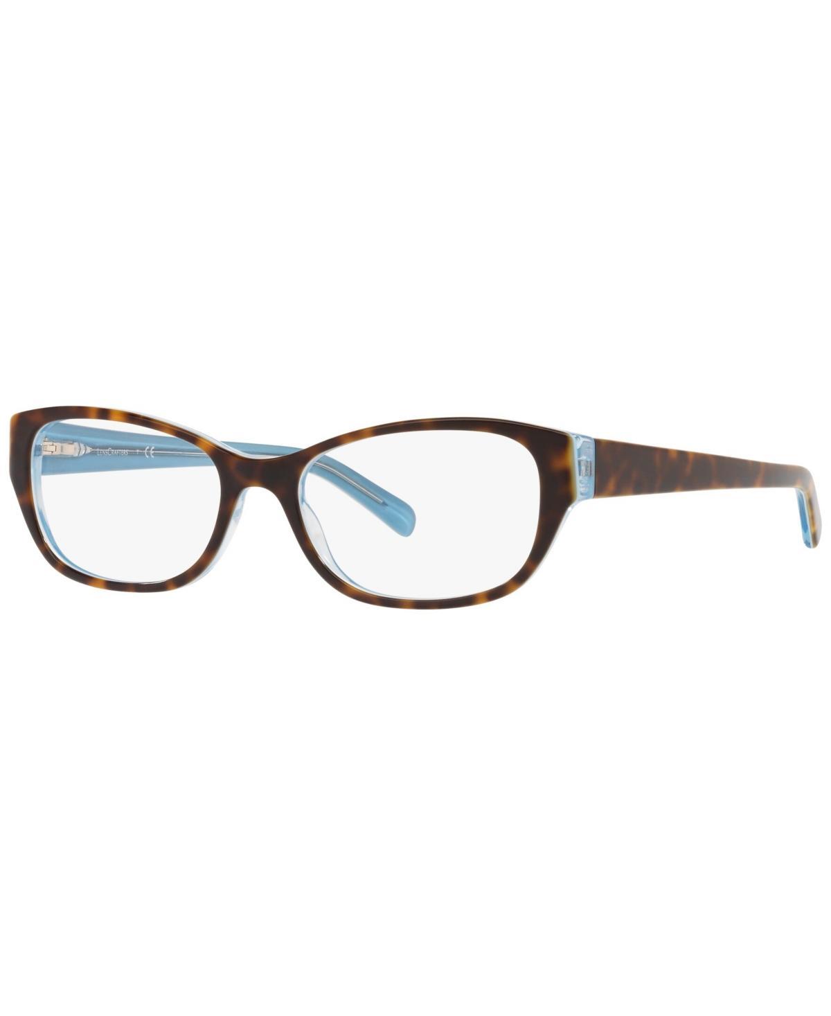 LensCrafters Womens Eyeglasses, EC2005 - Top Brown On Havana Product Image