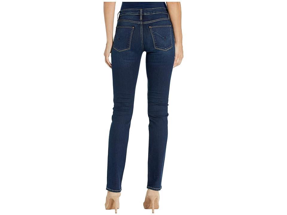 Womens Nico Mid-Rise Straight-Leg Jeans Product Image