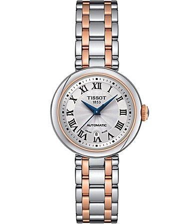 Tissot Womens Bellissima Automatic Stainless Steel Bracelet Watch Product Image