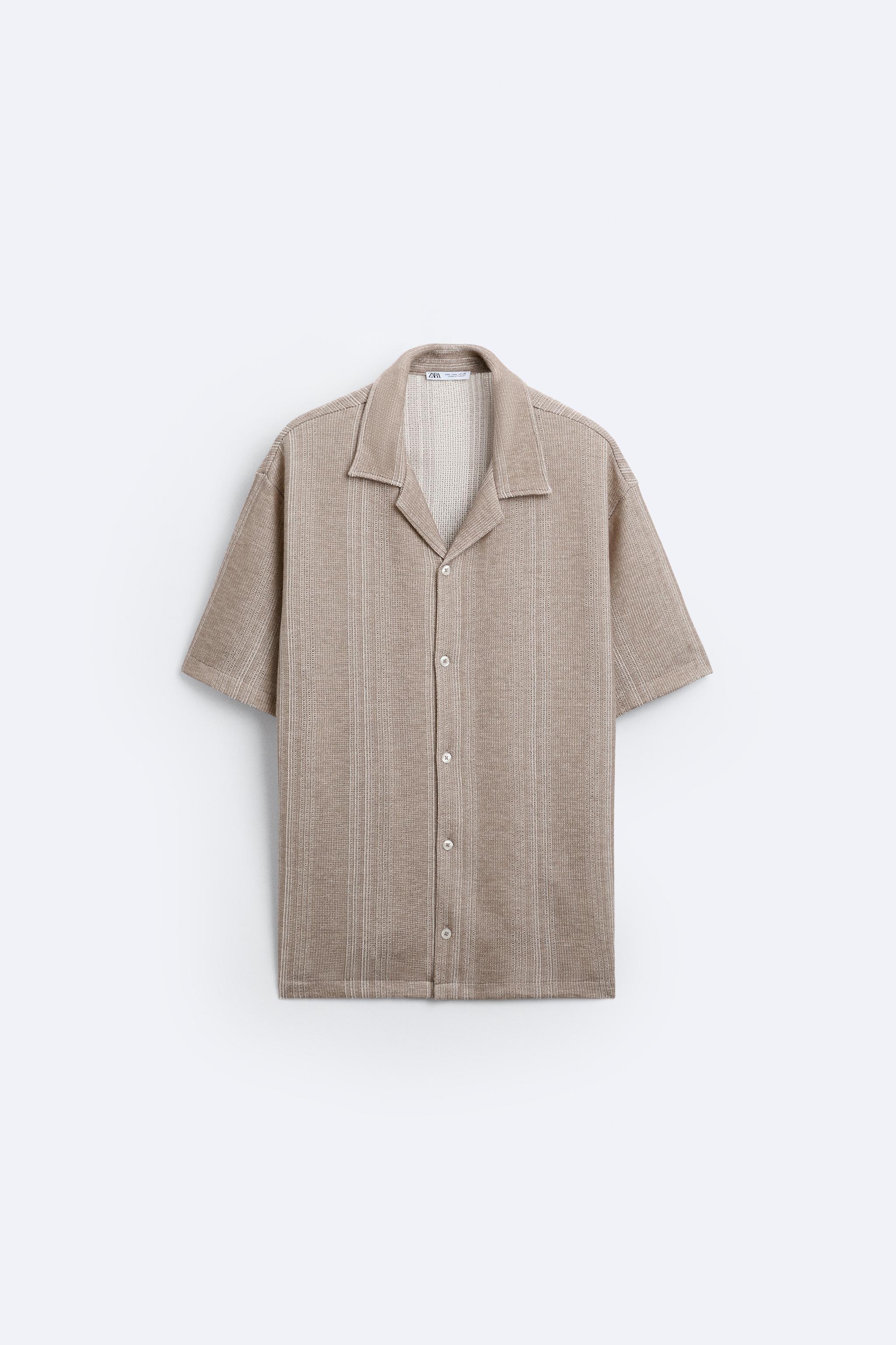 STRIPED JACQUARD SHIRT Product Image