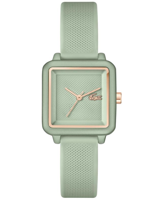 Lacoste Womens 12.12 Flow Quartz Analog Sage Silicone Strap Watch Product Image