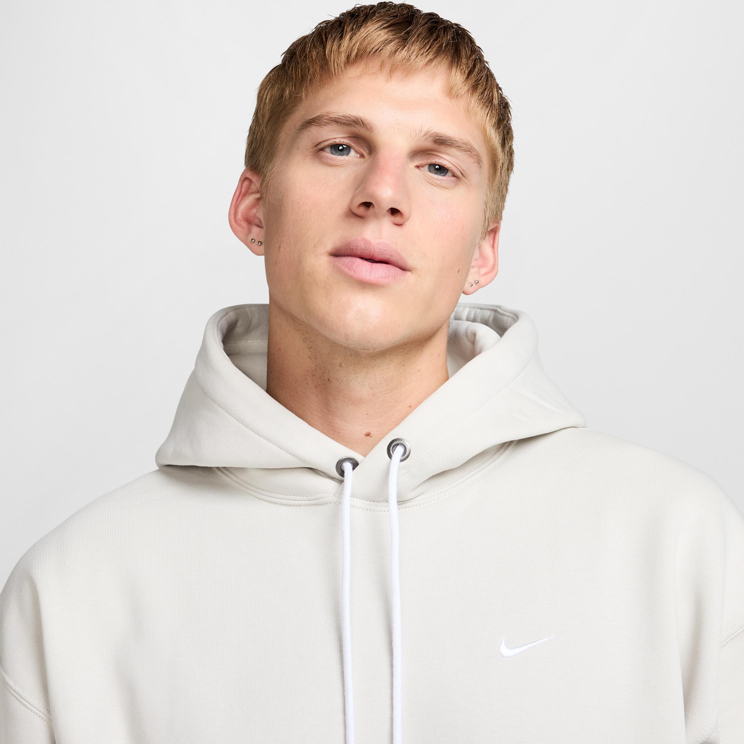 Nike Solo Swoosh Men's Fleece Pullover Hoodie Product Image