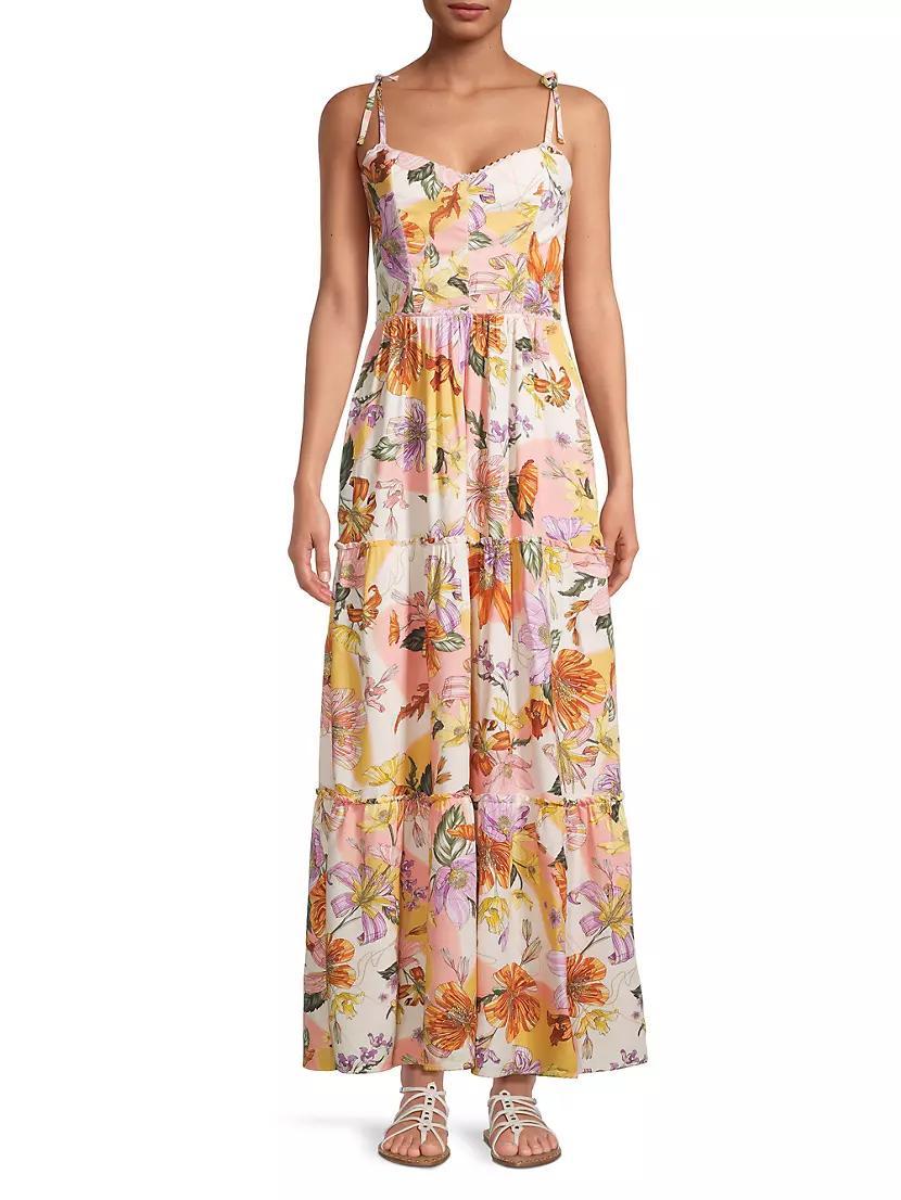 Suzie Vitreo Floral Maxi Dress Product Image