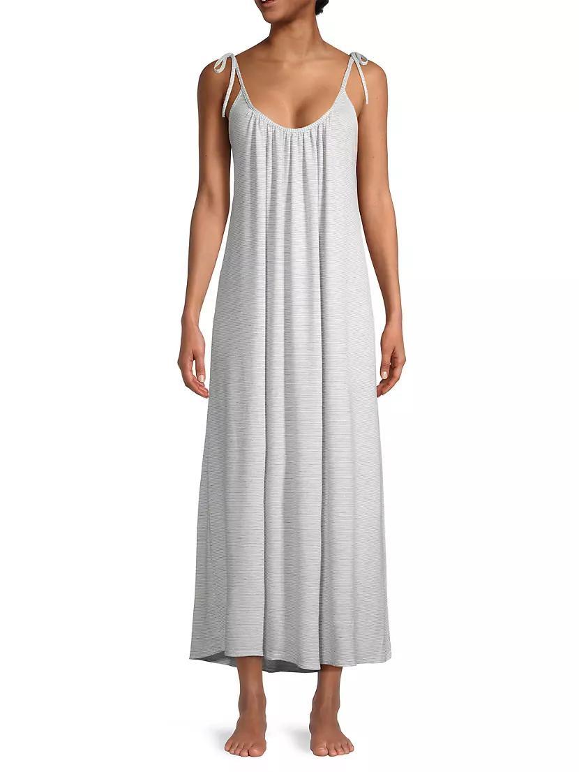 Positano Stripe Sydney Midi-Dress Product Image