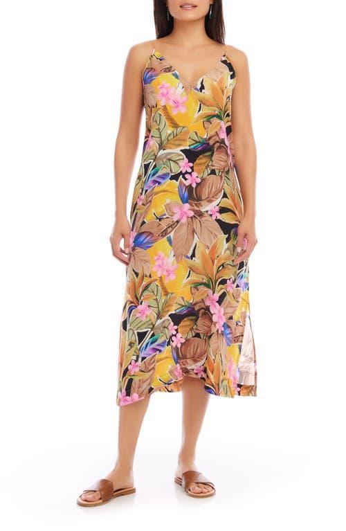 Karen Kane Side Slit Midi Dress Product Image