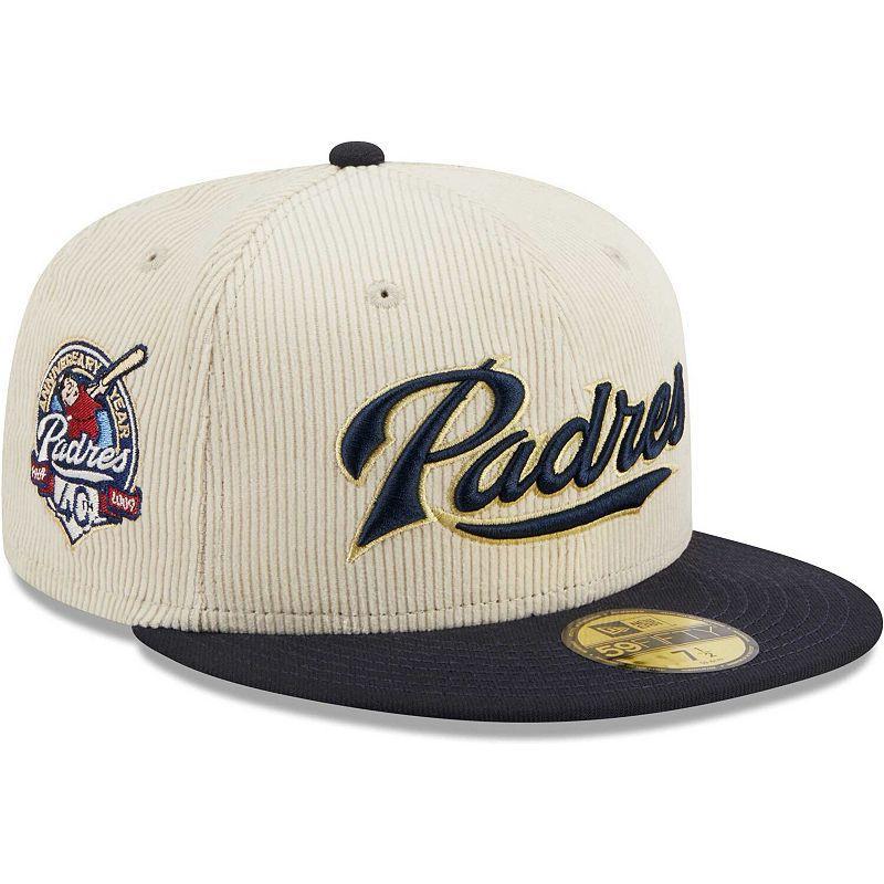 Mens New Era San Diego Padres Corduroy Classic 59FIFTY Fitted Hat Product Image