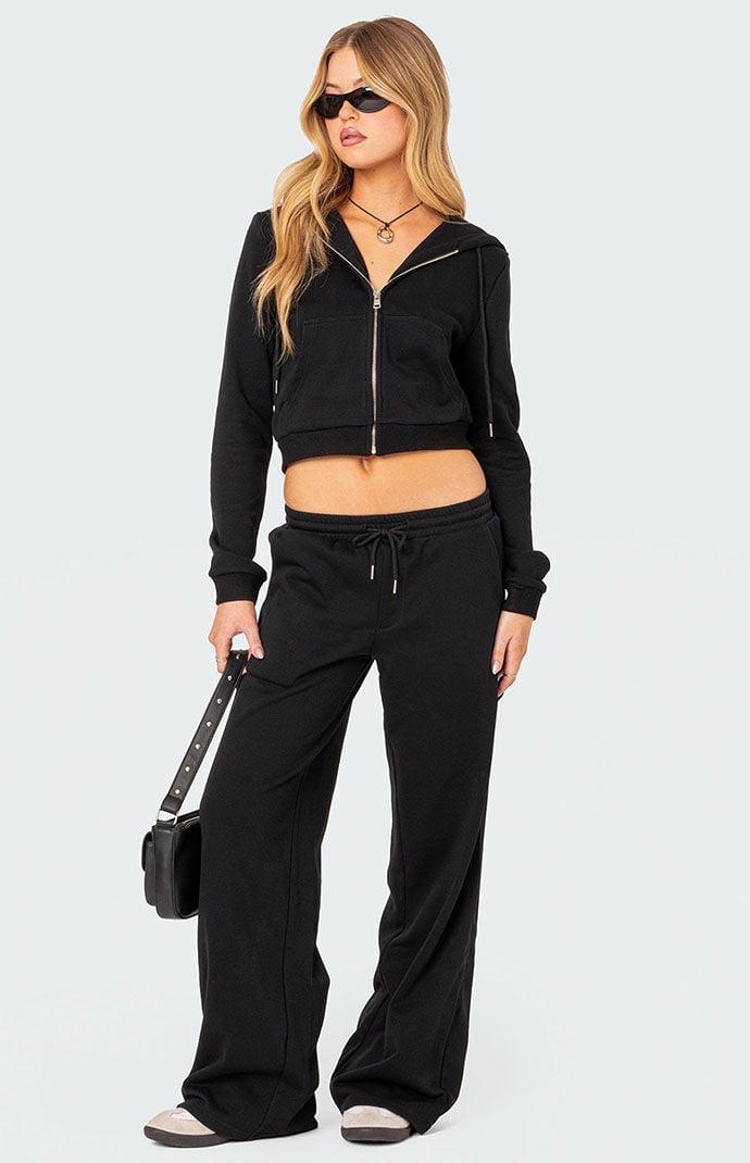 Edikted Women's Annalise Straight Leg Sweatpants Product Image