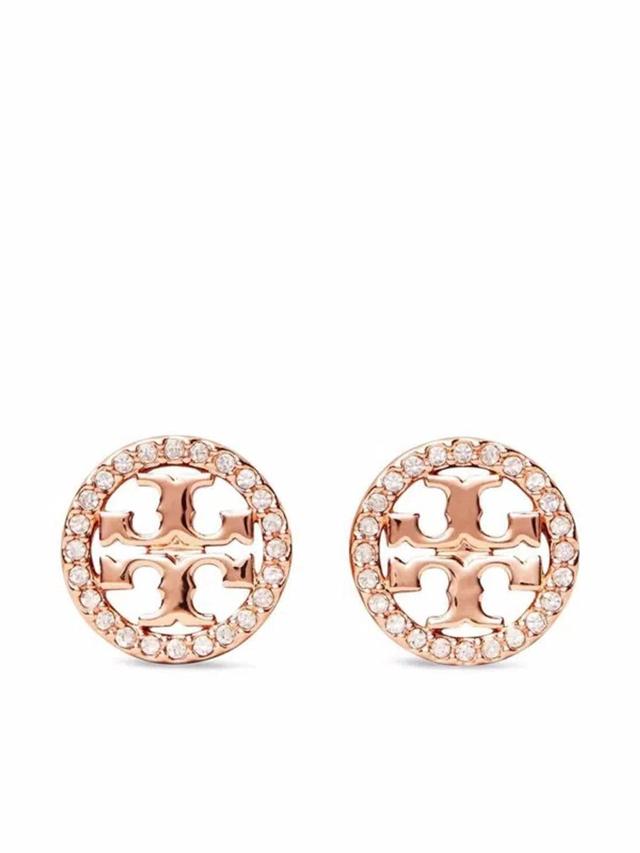 TORY BURCH Bijoux In Rose Gold / Crystal Product Image